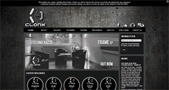 Desktop Screenshot of clonkrecords.com